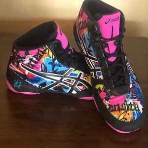 ASICS JB Elite V2.0 Graffiti Wrestling Shoes